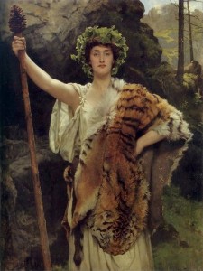 Hon John Collier, The Priestess of Bacchus, 19th Century