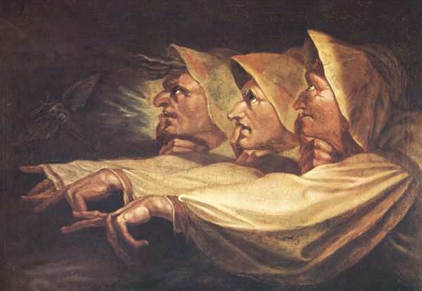 Henry Fuseli, Die Drei Hexen (The Three Witches), 1783