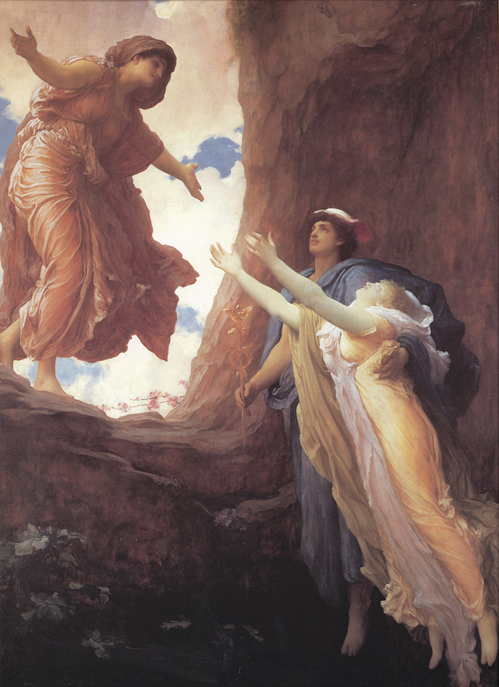 Lord Frederick Leighton, Return of Persephone, 1891