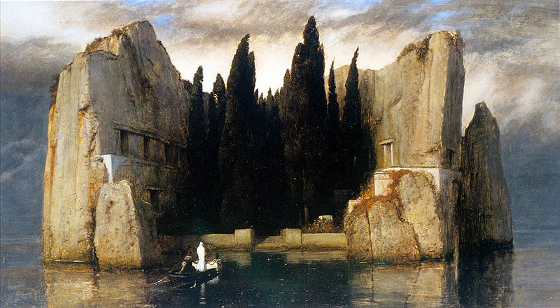 Arnold Bocklin, Die Toteninsel III, 1883