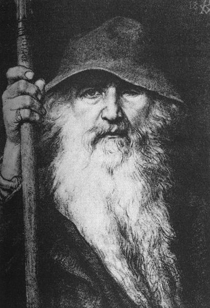 Georg von Rosen, Oden som vandringsman, 1886