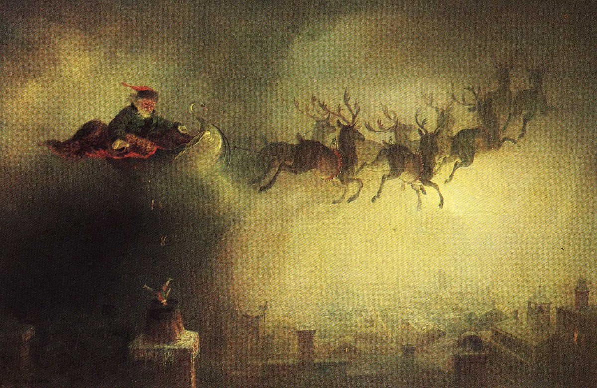William Holbrook Beard, Santa Claus, 1862