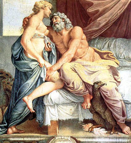 Annibale Carracci Jupiter et Junon from The Love of the Gods 1560-1609 EIKIMEDIA COMMONS