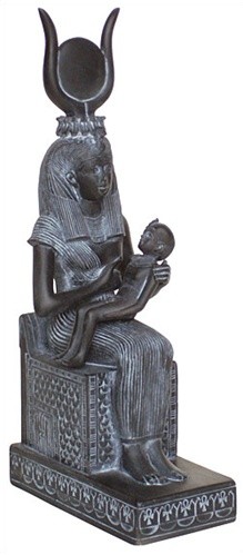 Isis Nursing Horus 19th Dynasty 1300 BCE Egyptian Museum Cairo