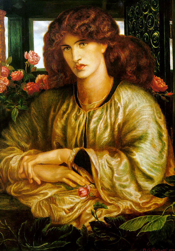 Dante Gabriel Rossetti La Donna della finestra 1879