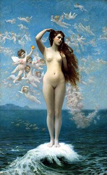 Jean-Léon Gérôme, Venus Rising, 19th Century