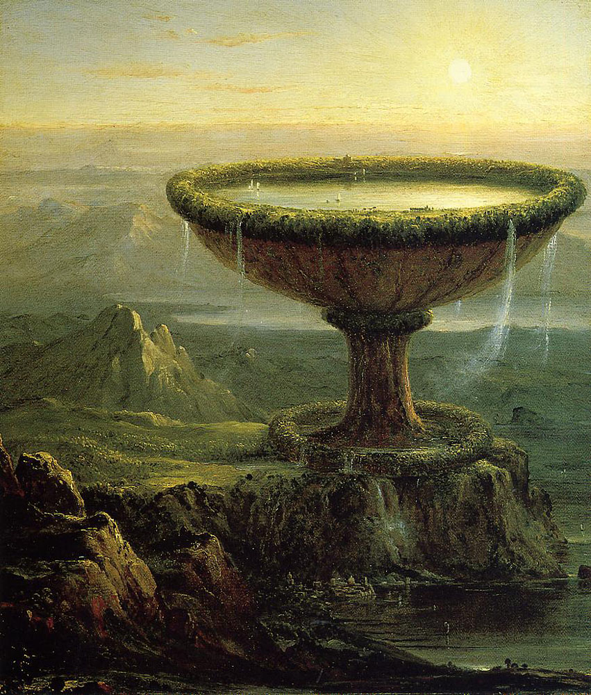 Thomas Cole, The Titan’s Goblet, 1833