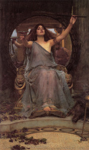 John William Waterhouse Circe Oferring the Cup to Ulysses 1891